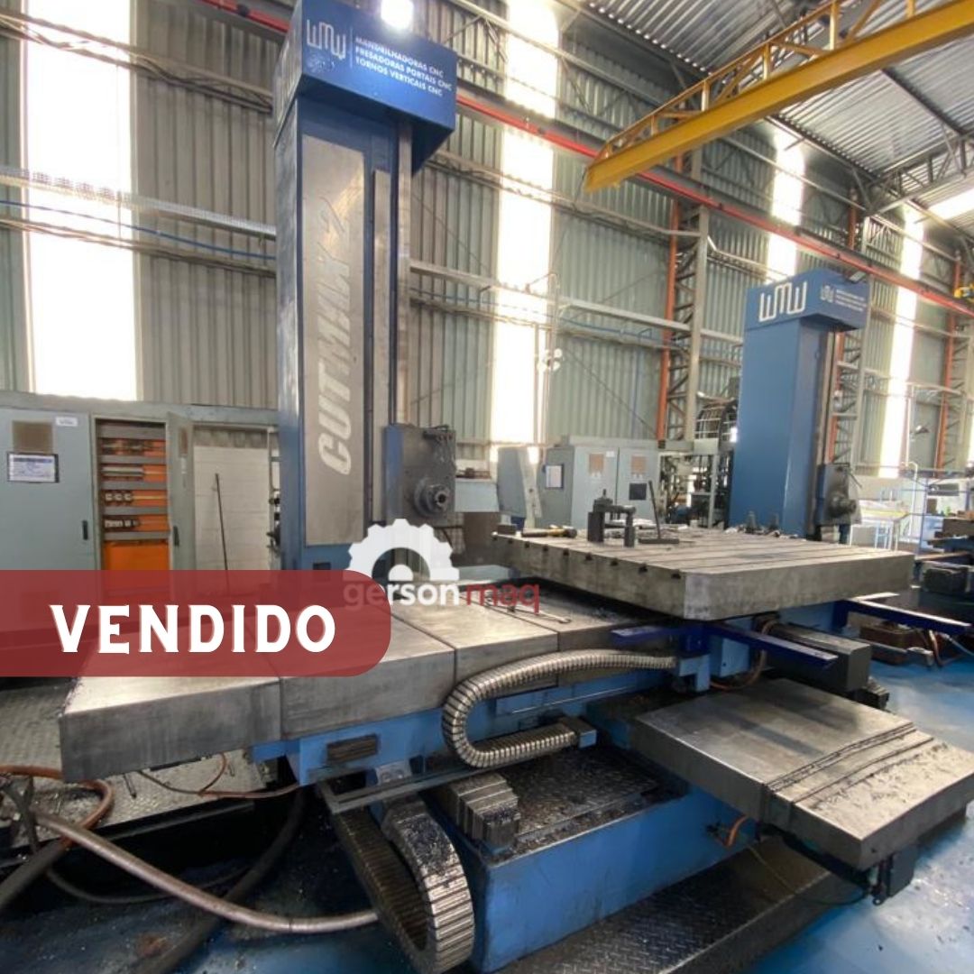MANDRILHADORA CNC WOTAN CUTMAX 2 ANO 2005